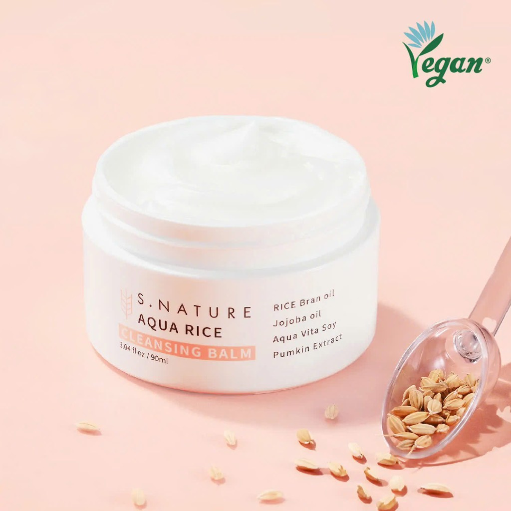 VAT - [ PEONYNK ] Sáp Tẩy Trang S.Nature Aqua Rice