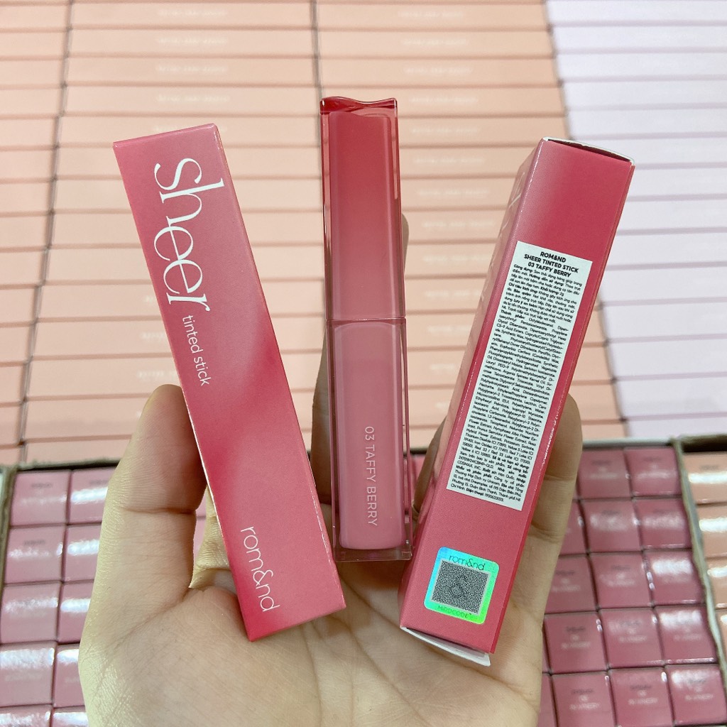 Son Thỏi ROMAND Sheer Tinted Stick 2g CT
