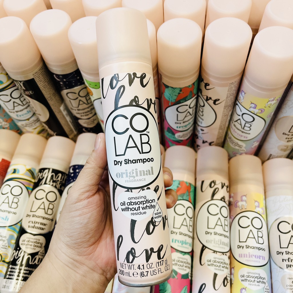 Dầu Gội Khô COLAB Dry 200ml