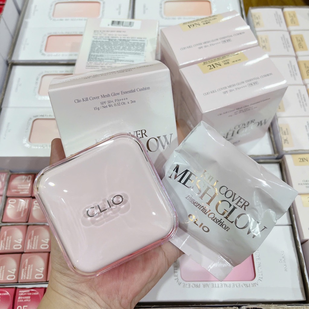 Cushion CLIO Kill Cover Mesh Glow Essential ( Kèm Lõi )