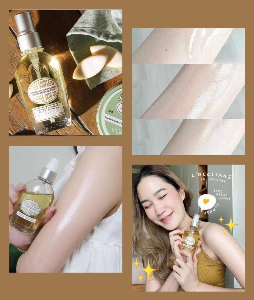 Dầu Dưỡng Loccitane Huile Souplesse Supple Skin Oil 100ml