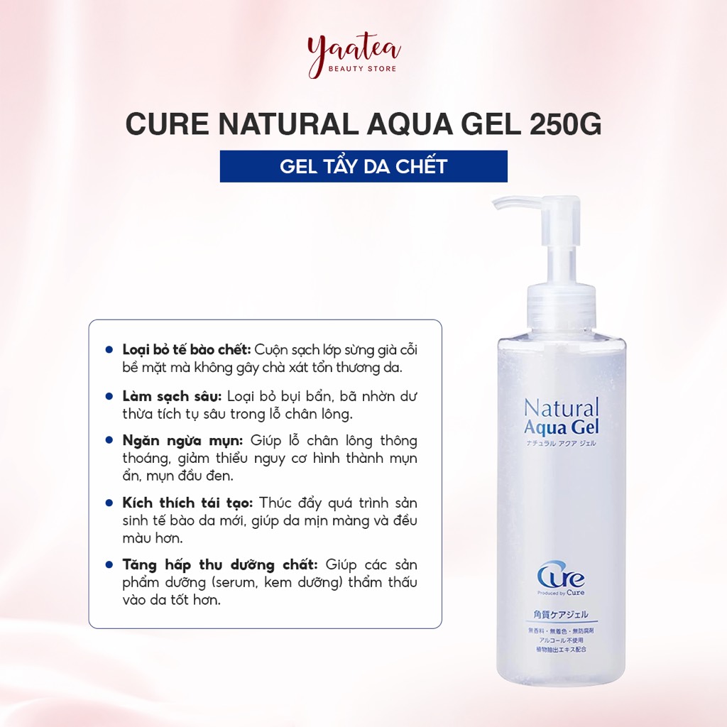 Tẩy Tế Bào Chết Da Mặt Cure Gel
