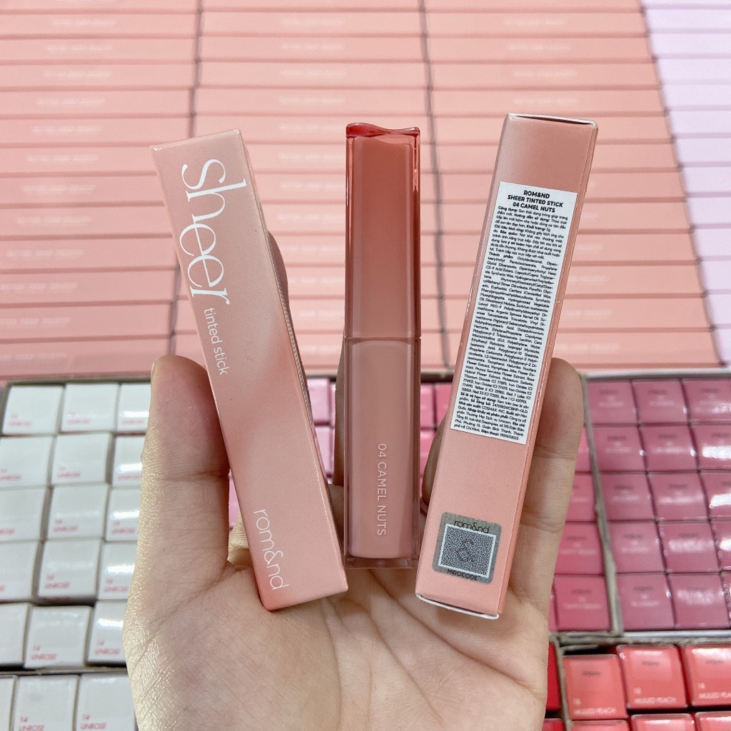 Son Thỏi ROMAND Sheer Tinted Stick 2g CT