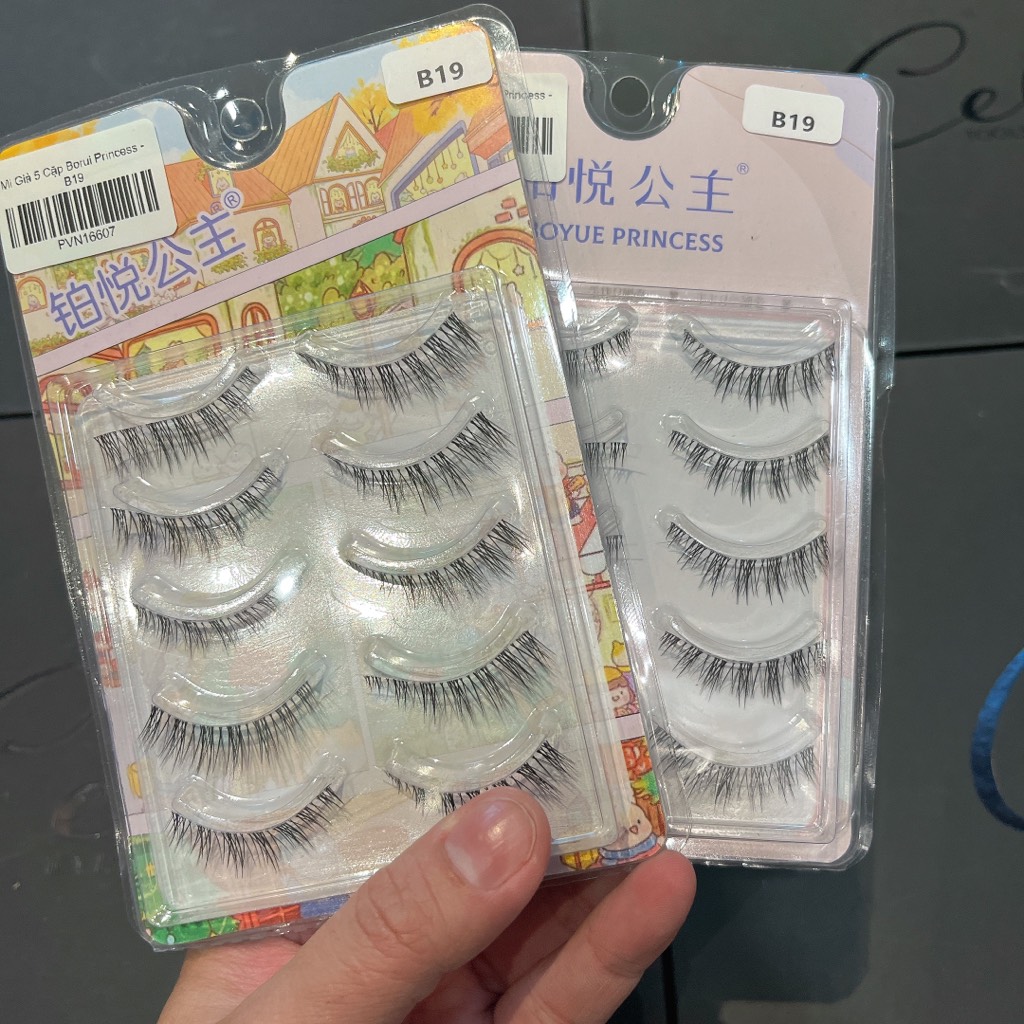 Mi Giả 5 Cặp Borui Princess