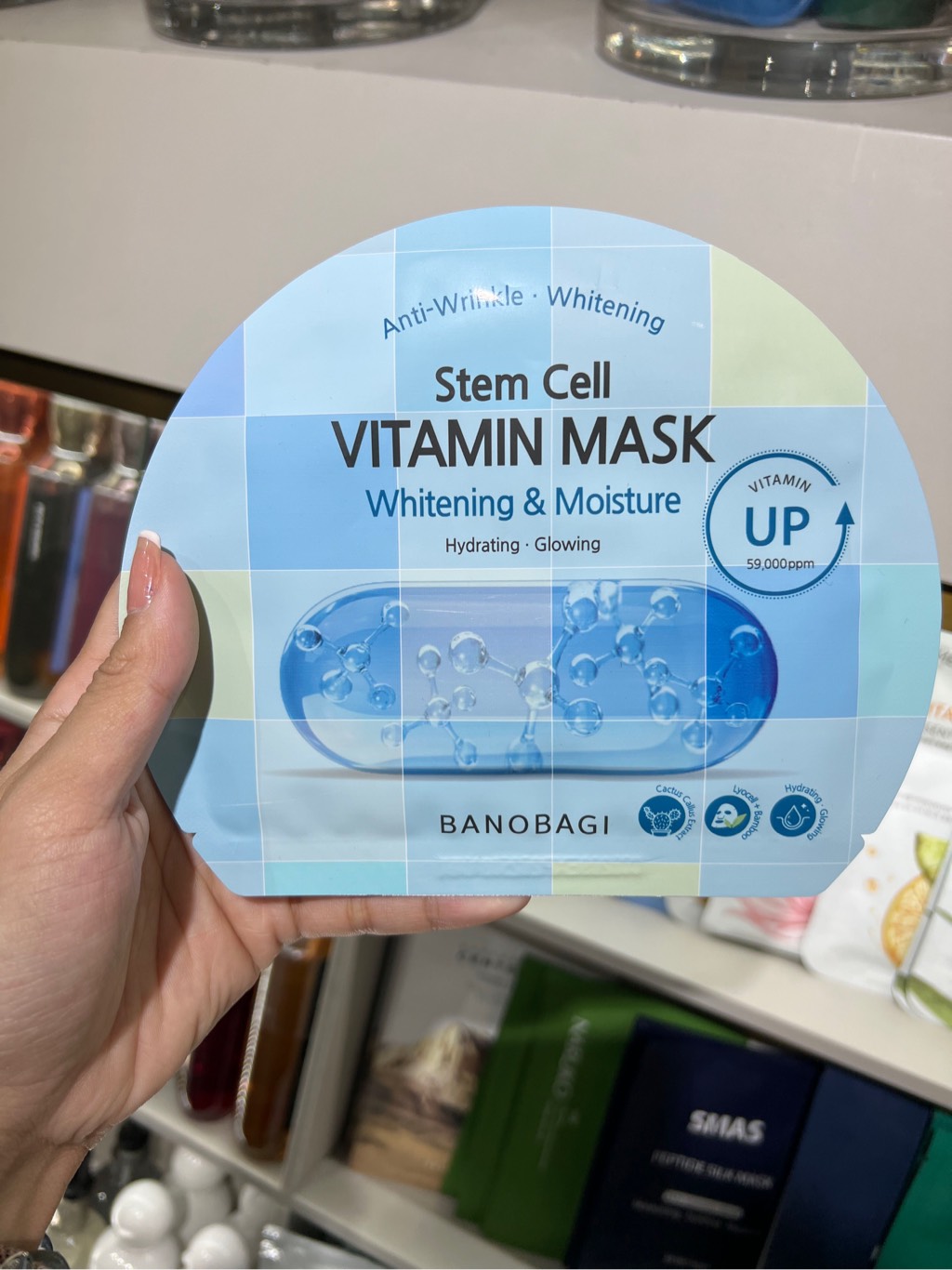 Mặt Nạ Banobagi Stem Cell Vitamin Whitening