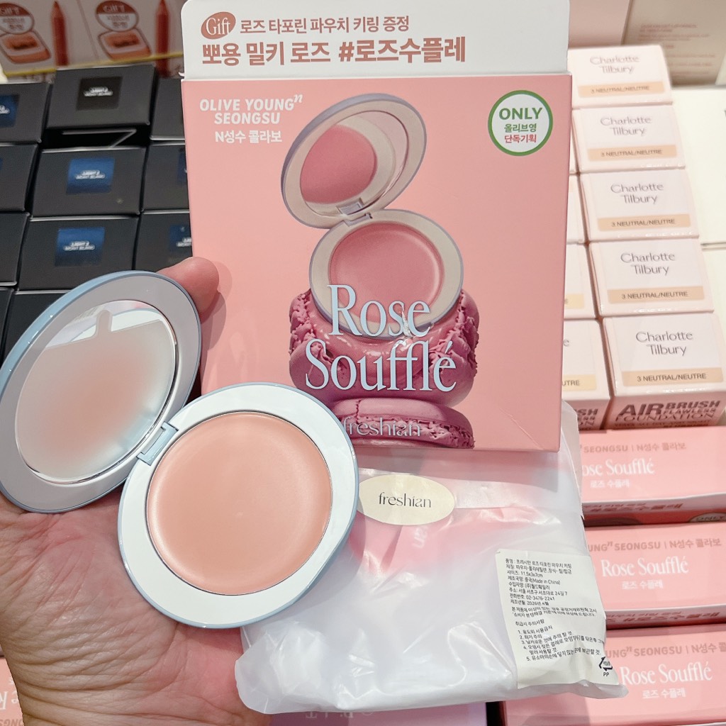 Set Má Hồng Kem Freshian + Gift