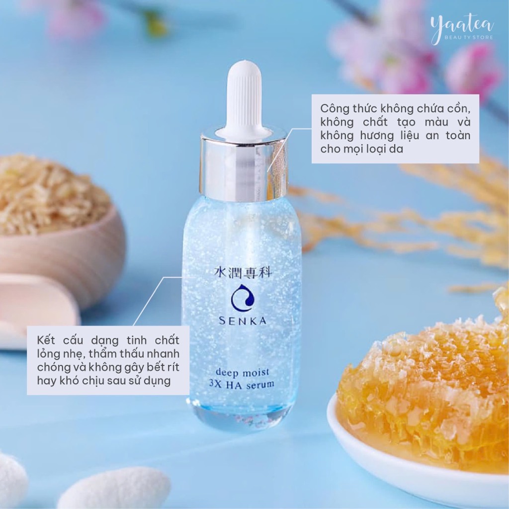 Serum Cấp ẩm Senka Deep Moist 3X HA 30ml