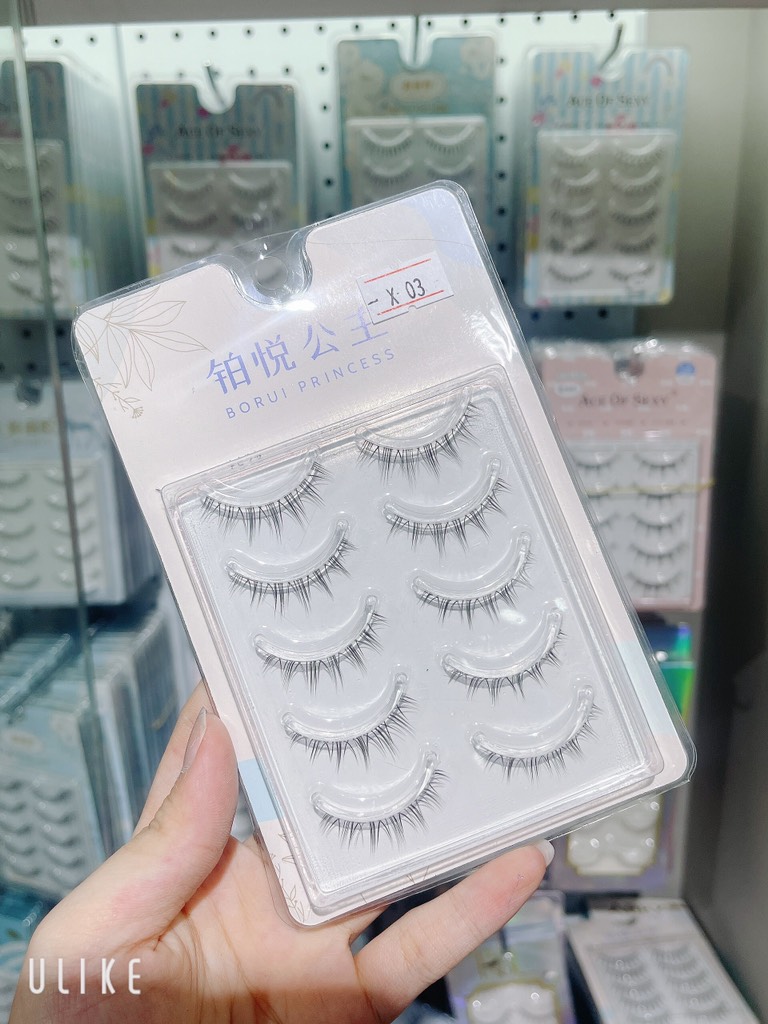 Mi Giả 5 Cặp Borui Princess