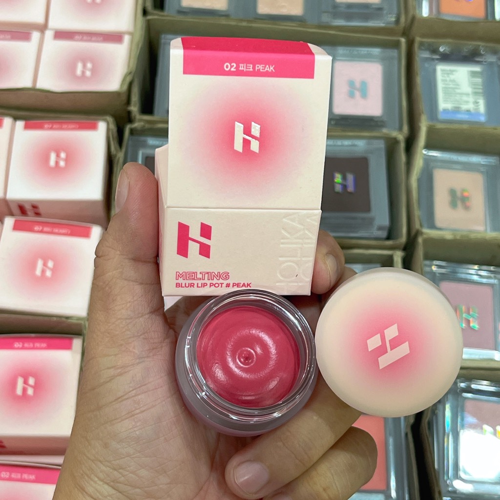 VAT - [ PEONYNK ] Son Bùn HOLIKA HOLIKA Melting Blur Lip Pot 5g