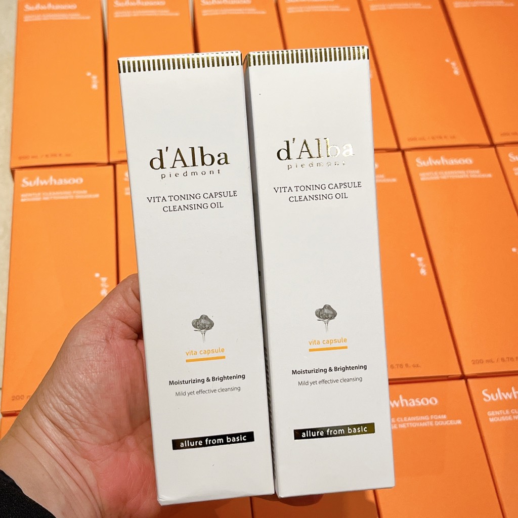 Dầu Tẩy Trang dAlba Vita Toning Capsule 150ml
