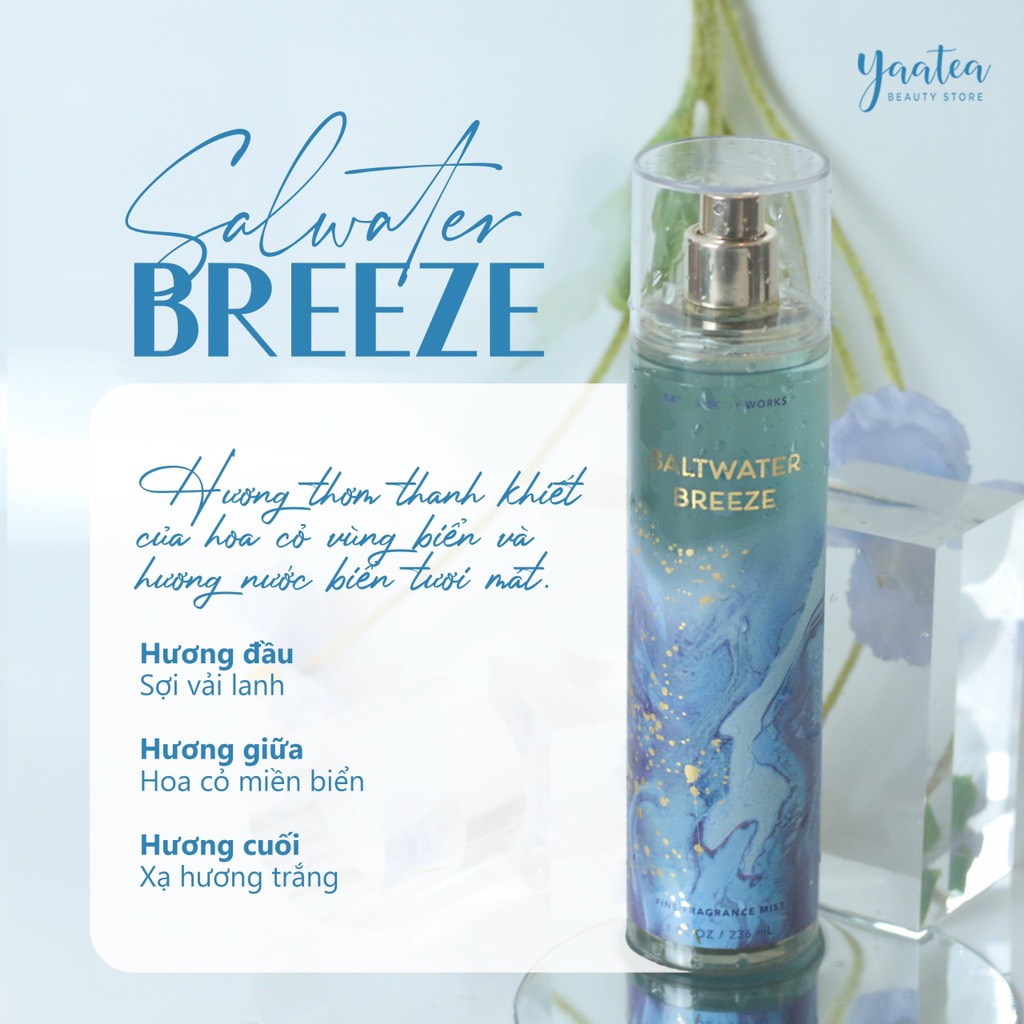 Xịt thơm Bath & Body Works 236ml