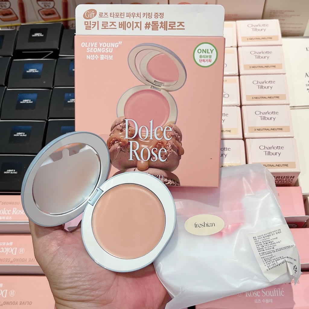 Set Má Hồng Kem Freshian + Gift