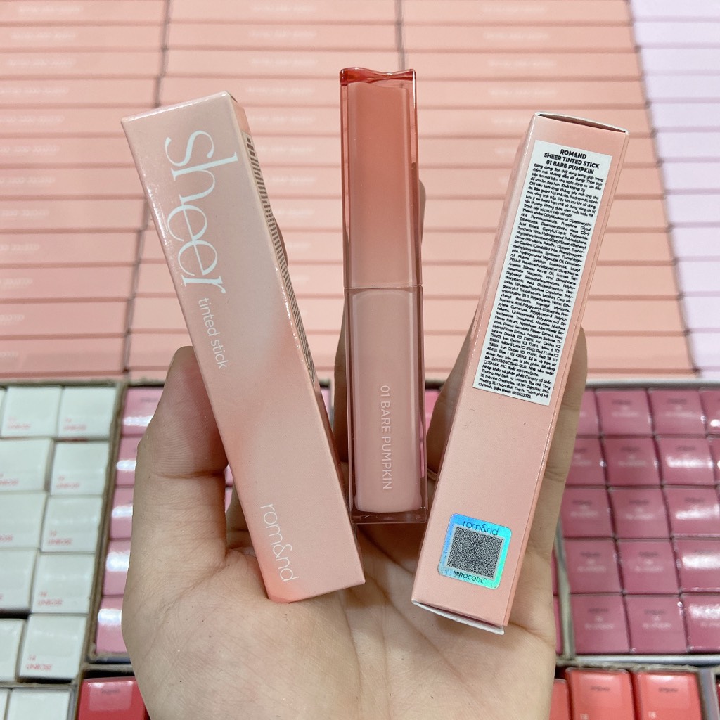 Son Thỏi ROMAND Sheer Tinted Stick 2g CT