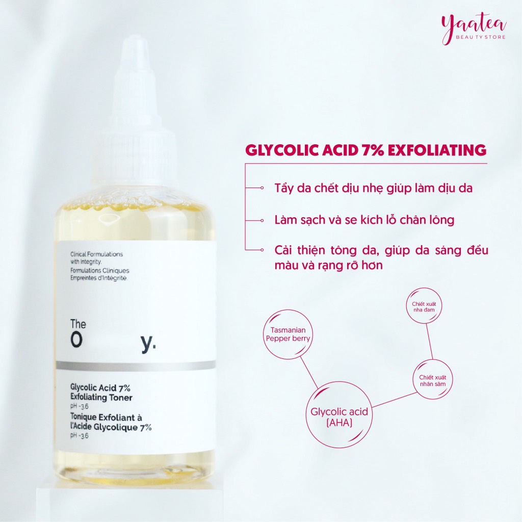 Toner The Ordinary Glycolic Acid 7% Toning Solution 240ml