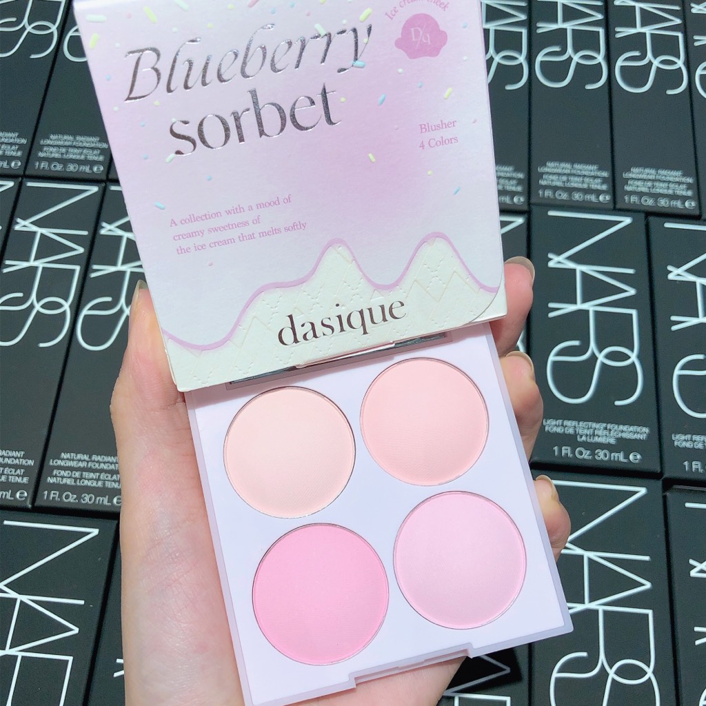 VAT - Má hồng Dasique Blending Mood 4 ô Tròn