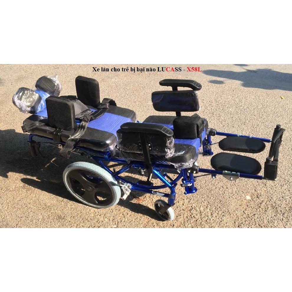 Xe lăn cho trẻ bại não X58L