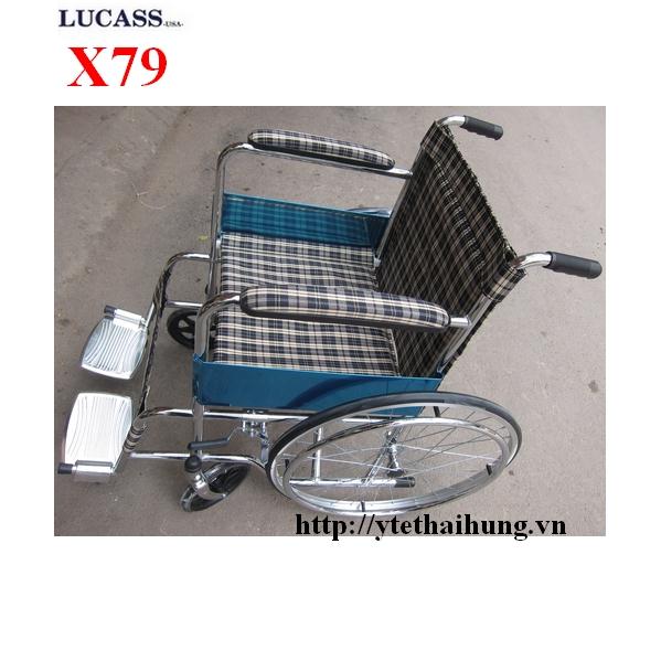 Xe lăn Lucass X79 rộng ngang