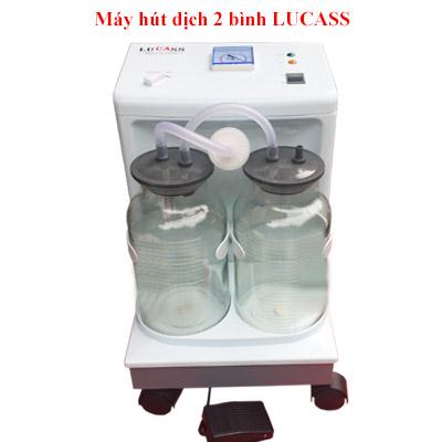 Máy hút dịch mũi, đờm 2 bình Lucass SS-8A