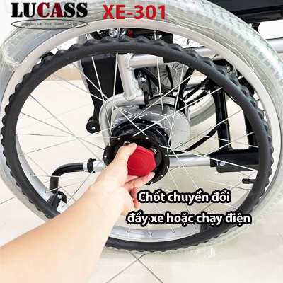 Xe lăn điện Lucass XE-301