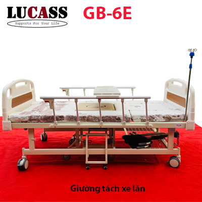 Giường tách thành xe lăn Lucass GB-6E