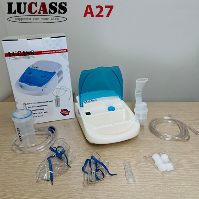 Máy xông hút 4 in 1 Lucass A27 (xông mũi, xông họng, hút mũi, hút mụn)