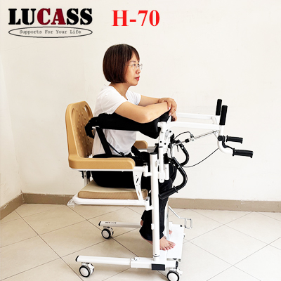 Xe di chuyển và nâng hạ bệnh nhân Lucass H-70
