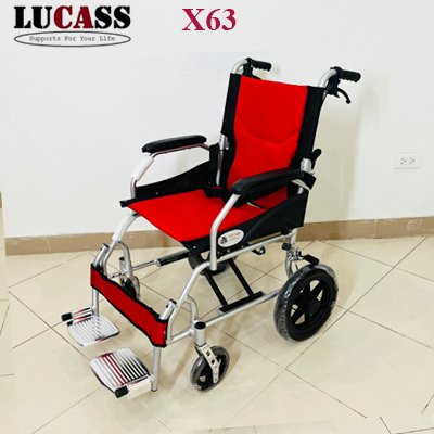 Xe lăn du lịch siêu gọn nhẹ Lucass X63