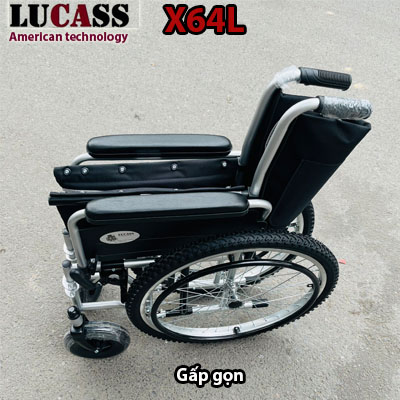 Xe lăn bánh hơi Lucass X64/ Lucass X64L