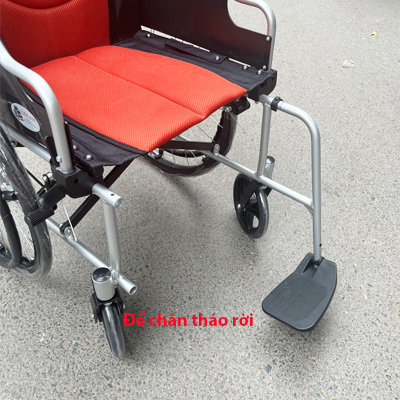 Xe lăn Lucass X86 khung hợp kim nhôm