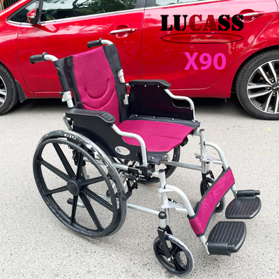Xe lăn Lucass X90 bánh đúc