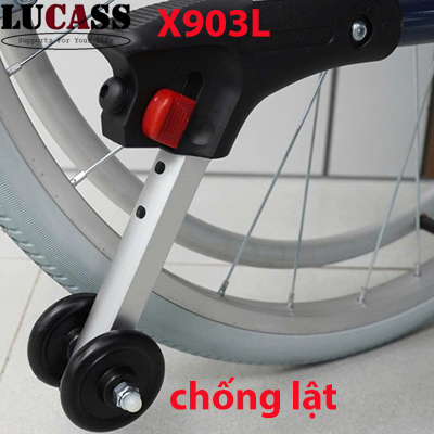 Xe lăn cao cấp Lucass X903L khung hợp kim nhôm