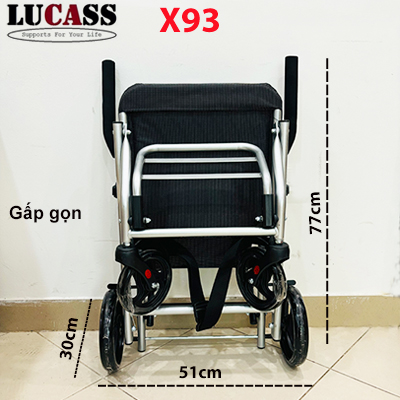 Xe lăn du lịch Lucass X93