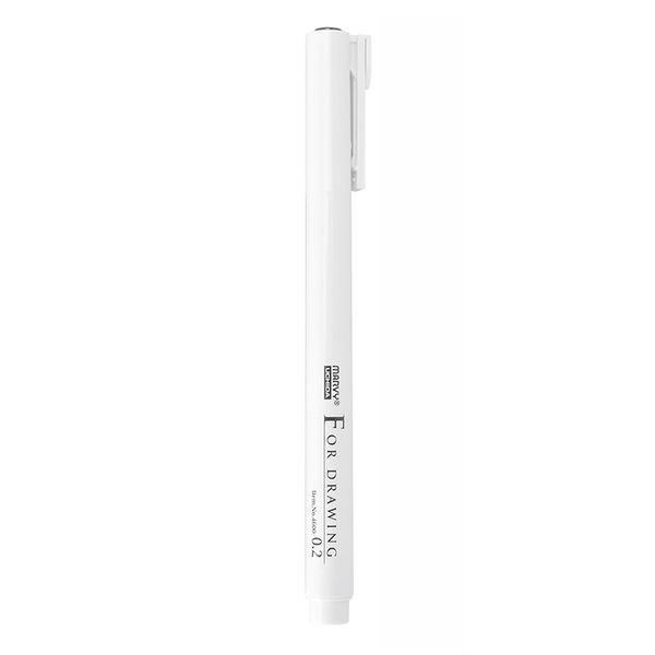 Bút Vẽ Kỹ Thuật Marvy 4600 - Ngòi 0.2 - Drak Brow