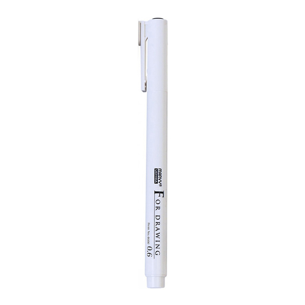 Bút Vẽ Kỹ Thuật Marvy 4600 - Ngòi 0.6 - Drak Brow