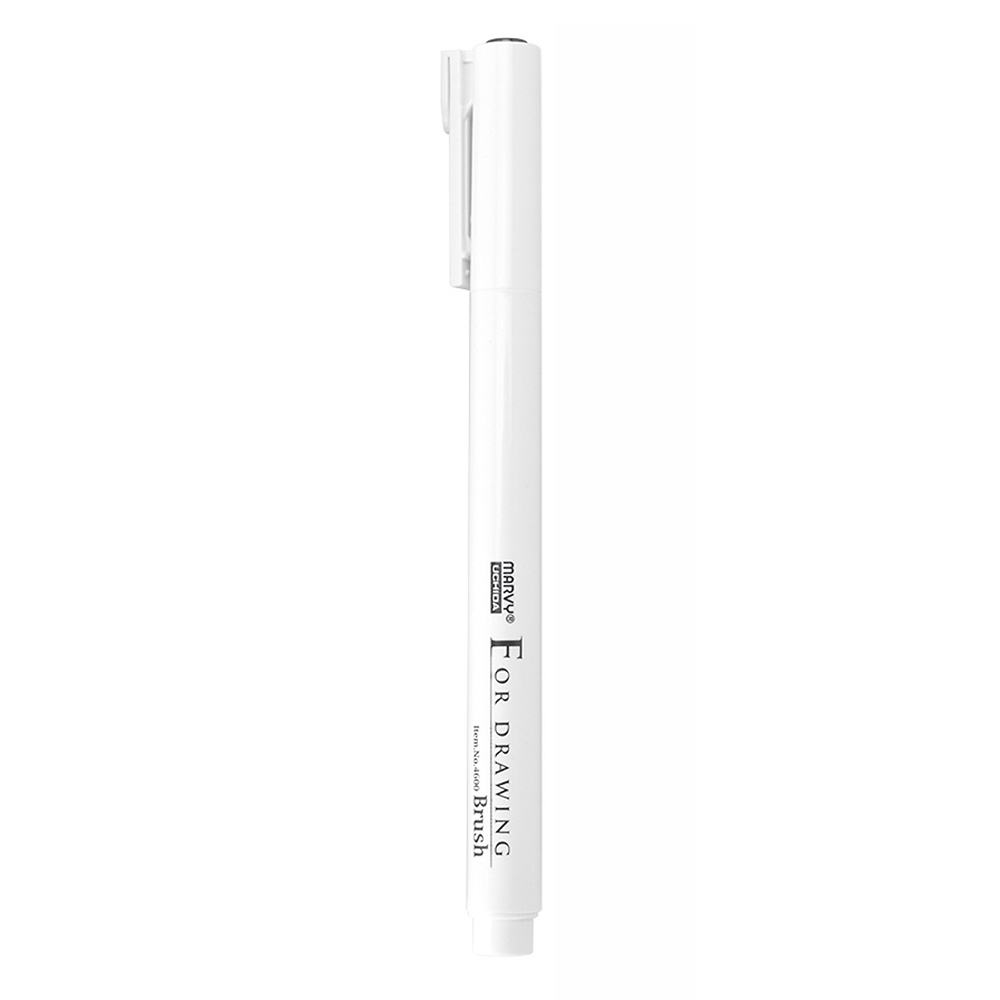 Bút Vẽ Kỹ Thuật Marvy 4600 - Ngòi Lông - Pink