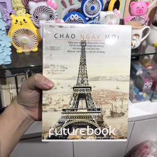 Tập Học Sinh Chào Ngày Mới Futurebook - 4 Ô Ly Vuông (20.5x15.3cm)