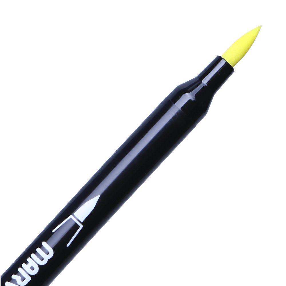 Bút Lông Hai Đầu Marvy 1122 No.42 - Cream Yellow