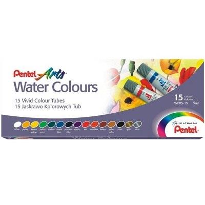 Màu Nước Pentel WFRS-15 (15 Màu) - Dạng Tuýp