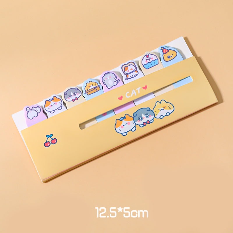 Giấy Đánh Dấu Trang Hoạt Hình Cute No.2858 (120 Tờ)