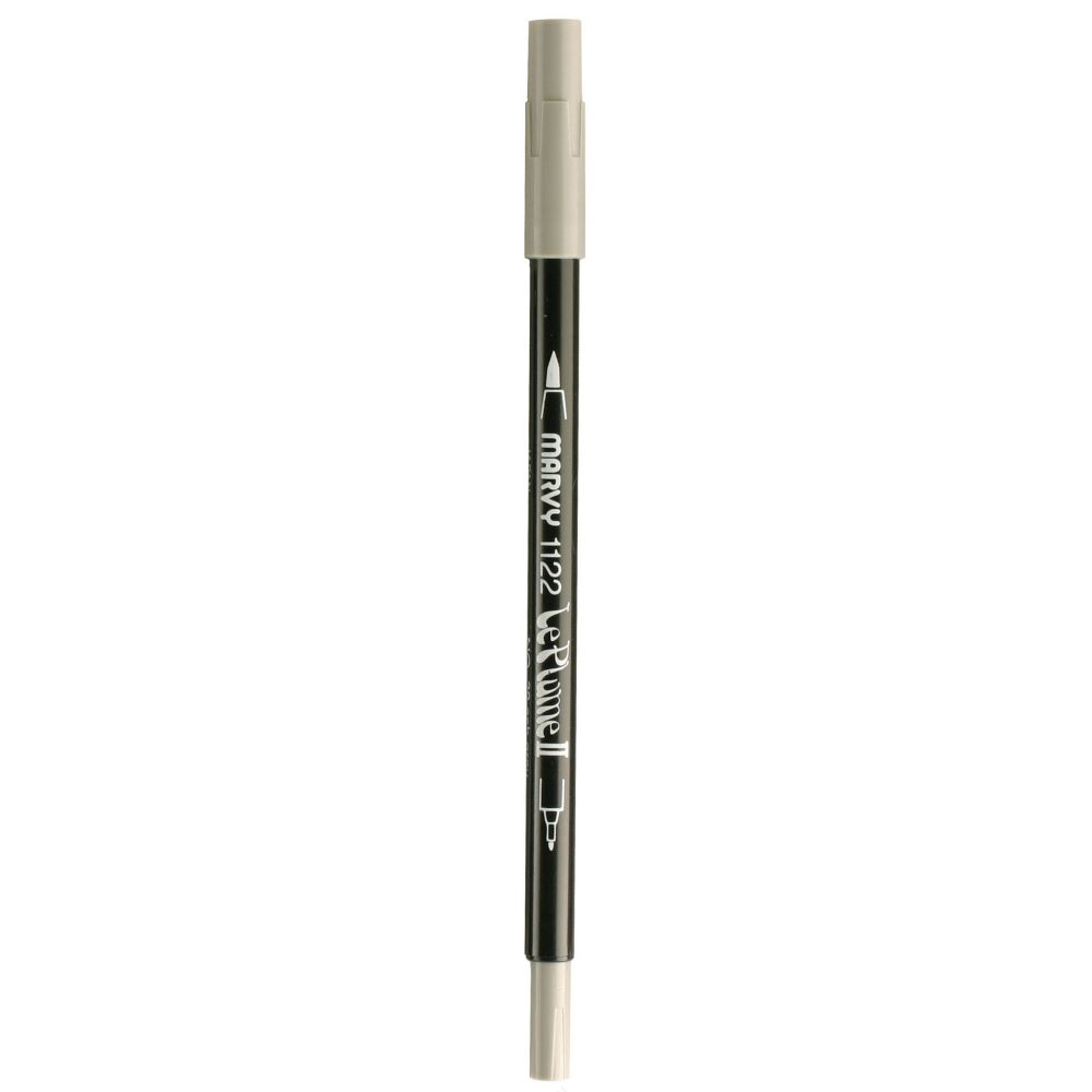 Bút Lông Hai Đầu Marvy 1122 No.39 - Ash Grey