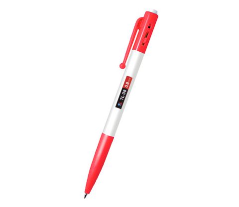 Bút Bi Bấm 0.8mm Thiên Long TL-08 (Mực Đỏ)
