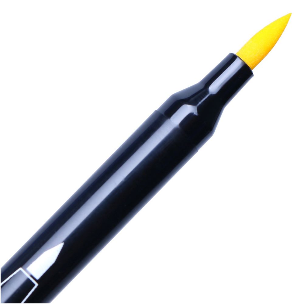 Bút Lông Hai Đầu Marvy 1122 No.22 - Lemon Yellow