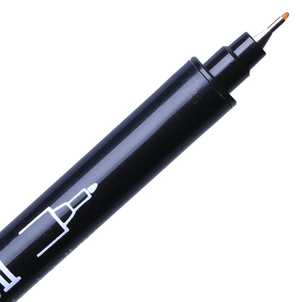 Bút Lông Hai Đầu Marvy 1122 No.43 - Brilliant Yellow