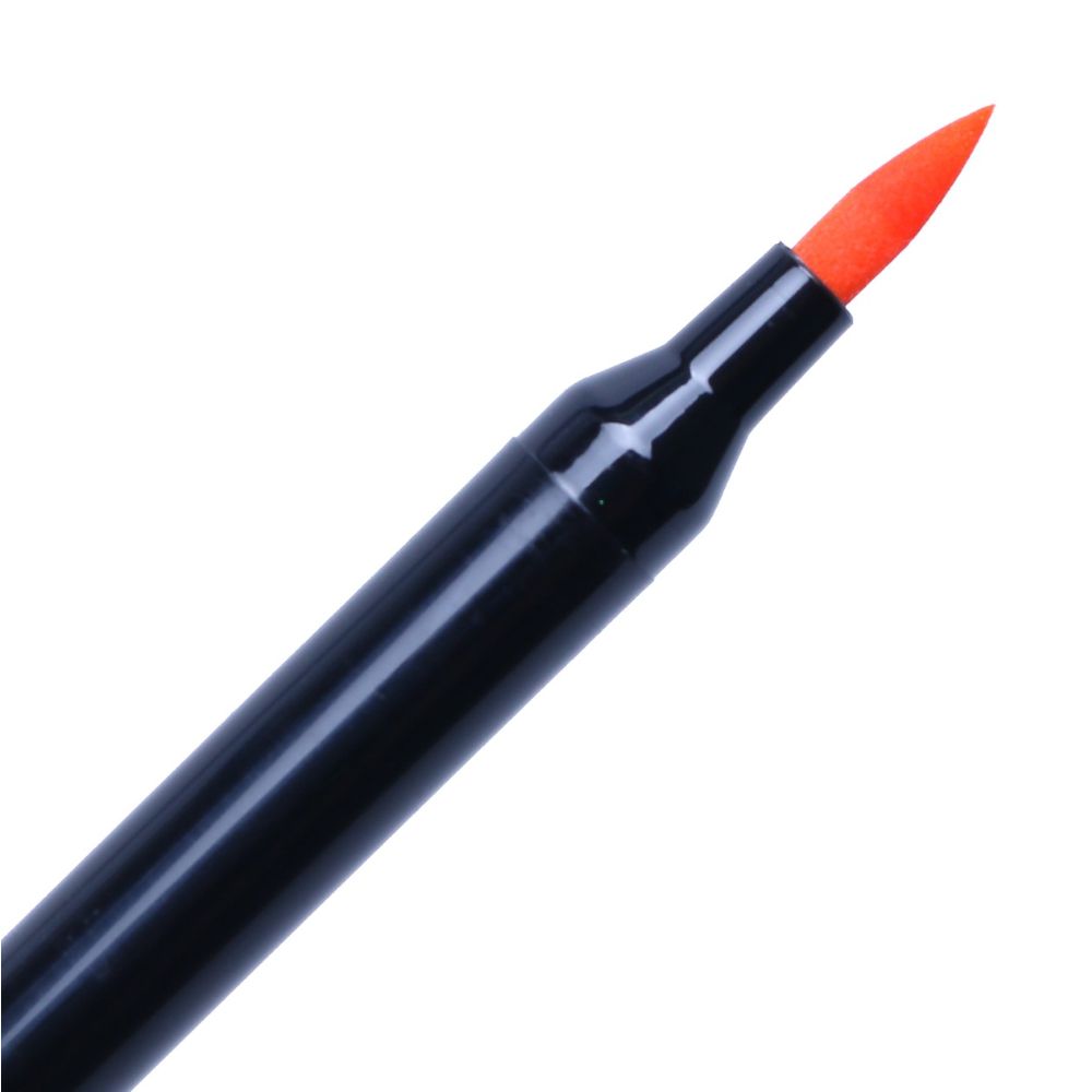 Bút Lông Hai Đầu Marvy 1122 No.7 - Orange