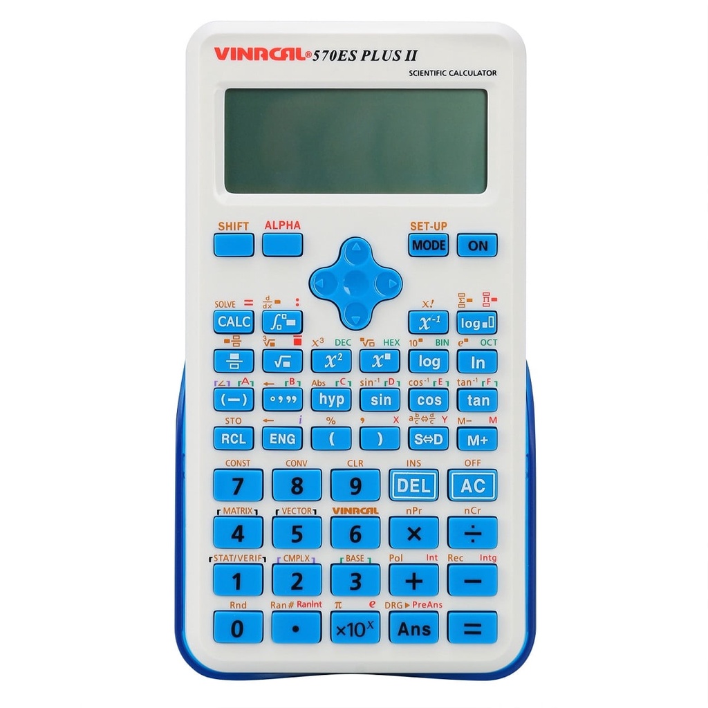 Máy Tính Học Sinh Vinacal 570ES PLUS II (Chính Hãng) [452 Tính Năng] [Bảo Hành 2 Năm 1 Đổi 1]
