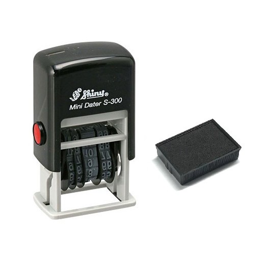 Tăm Bông Dấu Lật Shiny S300-7 ( Màu Đen)