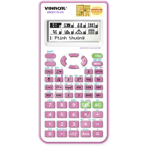 Máy Tính Vinacal 680EX Plus Chính Hãng [Siêu Phẩm 2022]