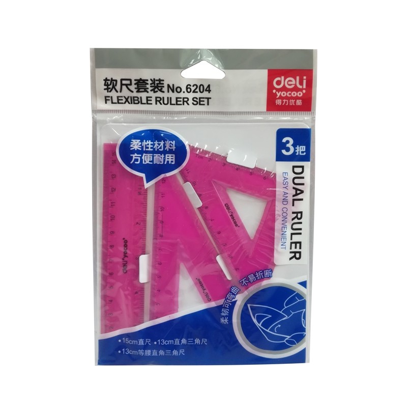 Thước Bộ Dẻo Deli 6204