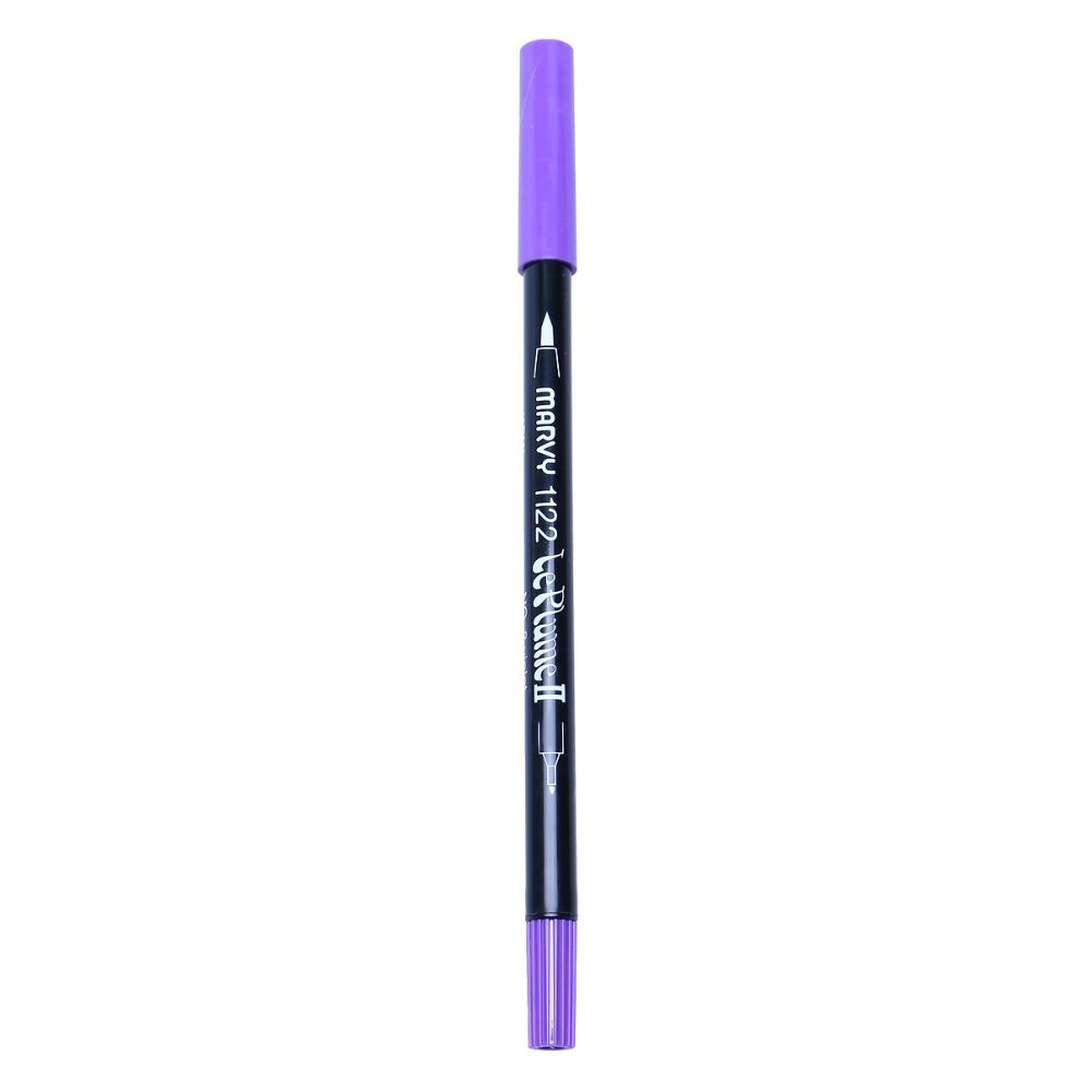 Bút Lông Hai Đầu Marvy 1122 No.8 - Violet