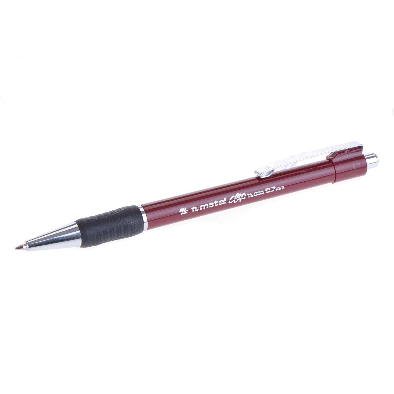 Bút Bi Bấm 0.7mm Thiên Long TL-036 (Màu Đỏ)